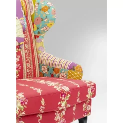 KARE Design Sessel-Sessel Patchwork Red