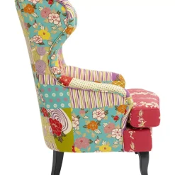 KARE Design Sessel-Sessel Patchwork Red