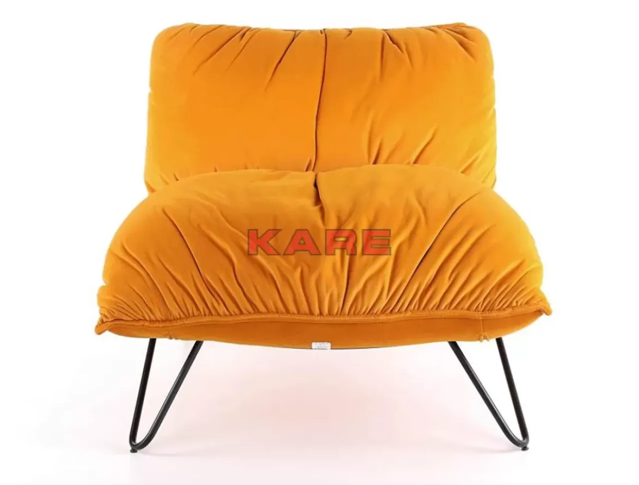 KARE Design Sessel-Sessel Porto Pino Gelb