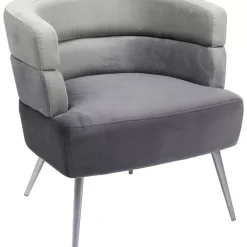 KARE Design Sessel-Sessel Sandwich Grau
