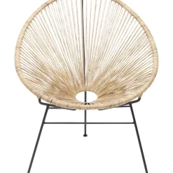 KARE Design Outdoormöbel-Sessel Spaghetti Natur