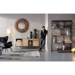 KARE Design Sessel-Sessel Tudor Velvet Schwarz