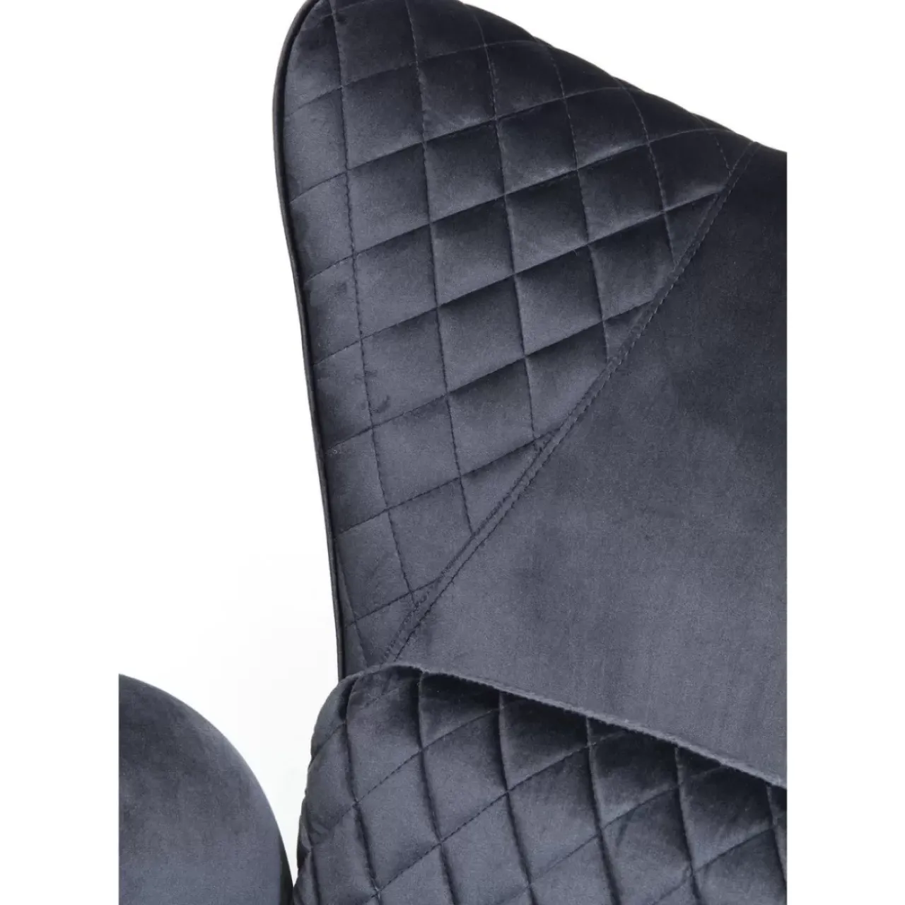 KARE Design Sessel-Sessel Tudor Velvet Schwarz