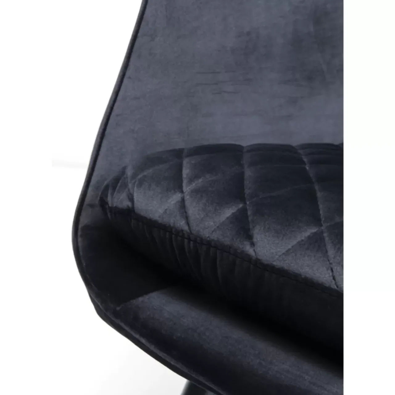 KARE Design Sessel-Sessel Tudor Velvet Schwarz