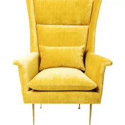 KARE Design Sessel-Sessel Vegas Forever Gelb