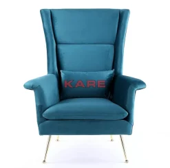 KARE Design Sessel-Sessel Vegas Forever Petrol