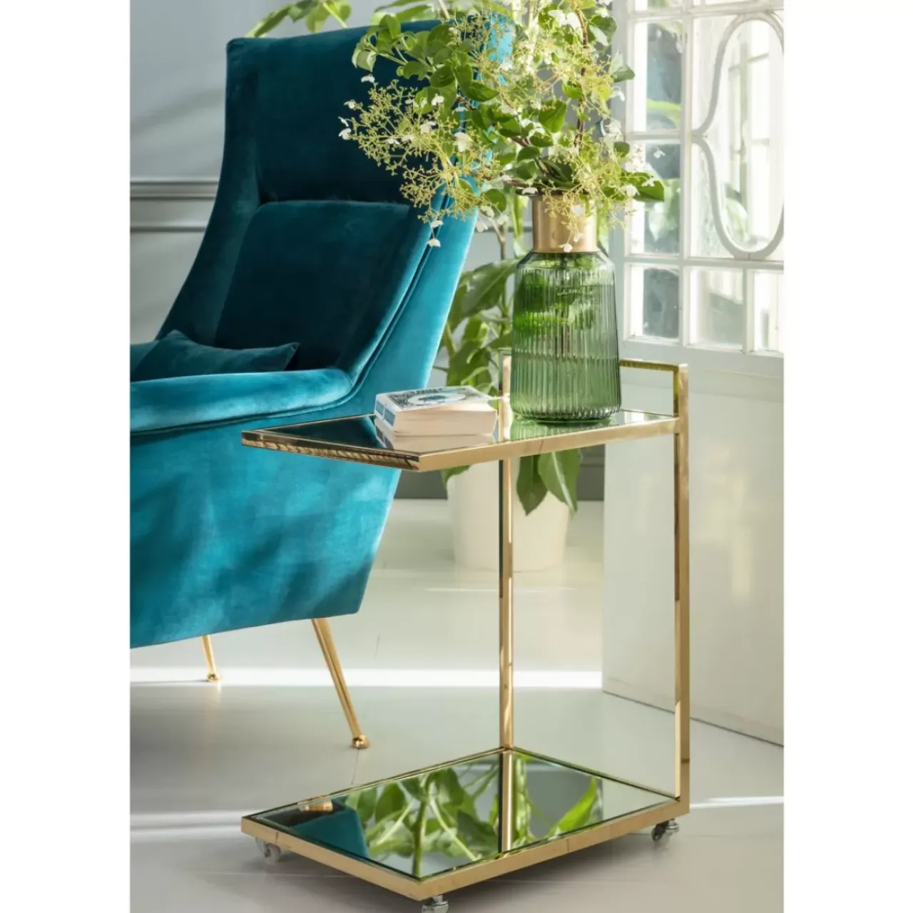 KARE Design Sessel-Sessel Vegas Forever Petrol