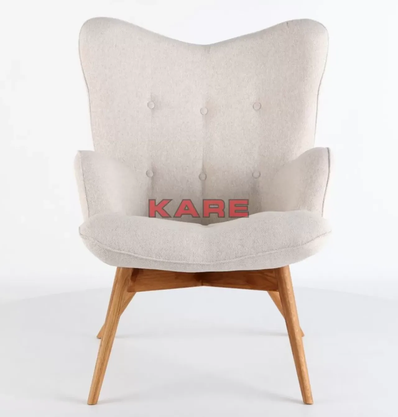 KARE Design Sessel-Sessel Vicky Creme