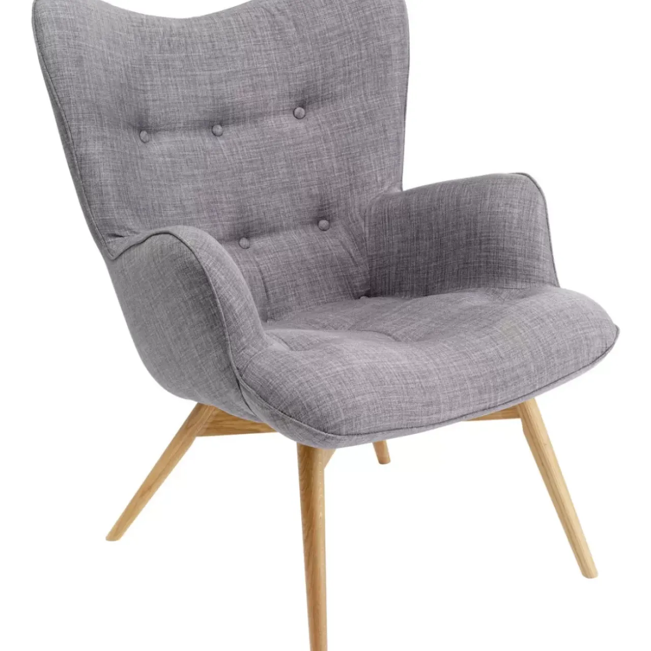 KARE Design Sessel-Sessel Vicky Grau