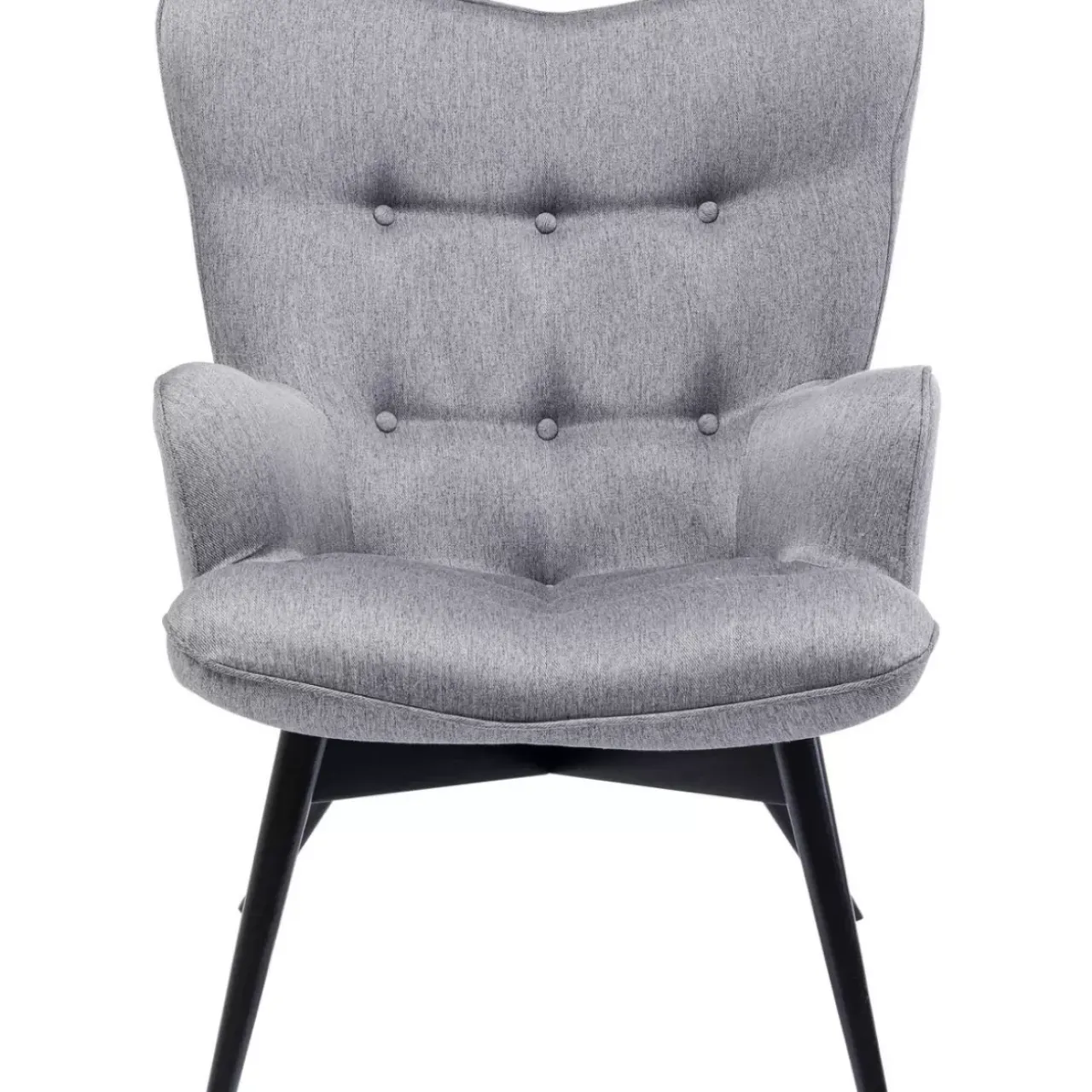 KARE Design Sessel-Sessel Vicky Loco Grau