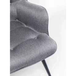 KARE Design Sessel-Sessel Vicky Loco Grau