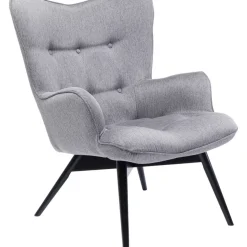 KARE Design Sessel-Sessel Vicky Loco Grau