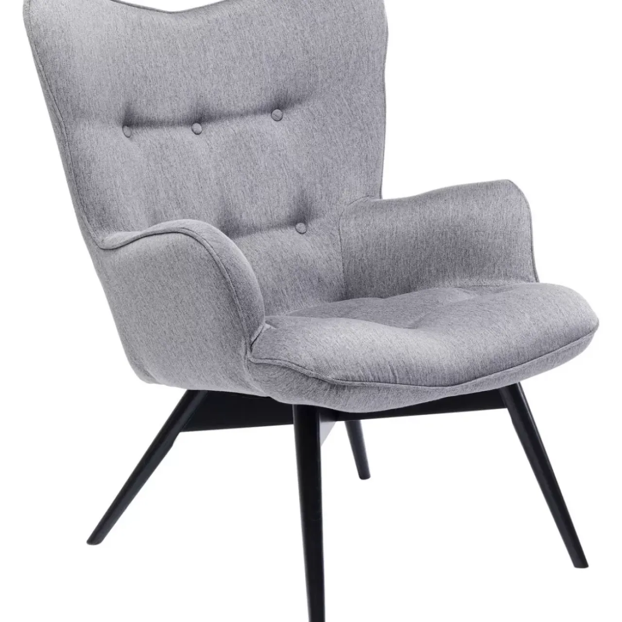 KARE Design Sessel-Sessel Vicky Loco Grau