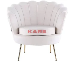 KARE Design Sessel-Sessel Water Lily Beige
