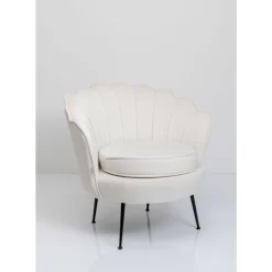 KARE Design Sessel-Sessel Water Lily Black Beige