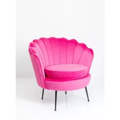 KARE Design Sessel-Sessel Water Lily Black Pink