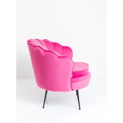 KARE Design Sessel-Sessel Water Lily Black Pink