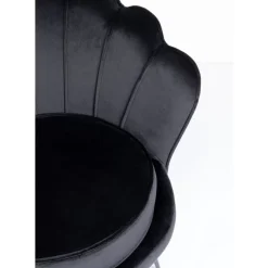 KARE Design Sessel-Sessel Water Lily Black Schwarz