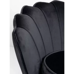 KARE Design Sessel-Sessel Water Lily Black Schwarz