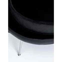 KARE Design Sessel-Sessel Water Lily Chrom Schwarz