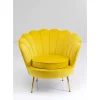 KARE Design Sessel-Sessel Water Lily Gelb