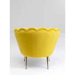 KARE Design Sessel-Sessel Water Lily Gelb