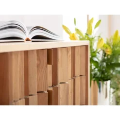 KARE Design Kommoden & Sideboards-Sideboard Concertina Natur 186X74Cm