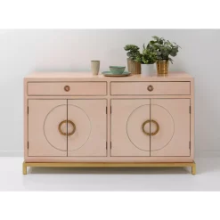 KARE Design Kommoden & Sideboards-Sideboard Disk Pink