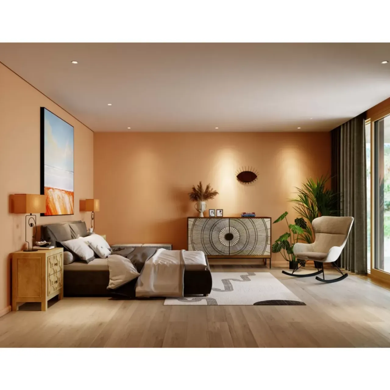 KARE Design Kommoden & Sideboards-Sideboard Eye Of Tiger 115