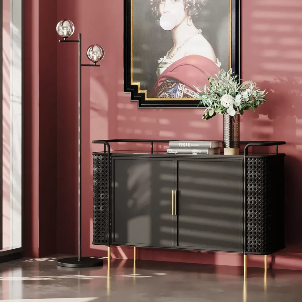 KARE Design Kommoden & Sideboards-Sideboard Fence 120X70Cm