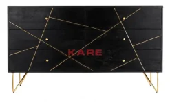 KARE Design Kommoden & Sideboards-Sideboard Gold Vein