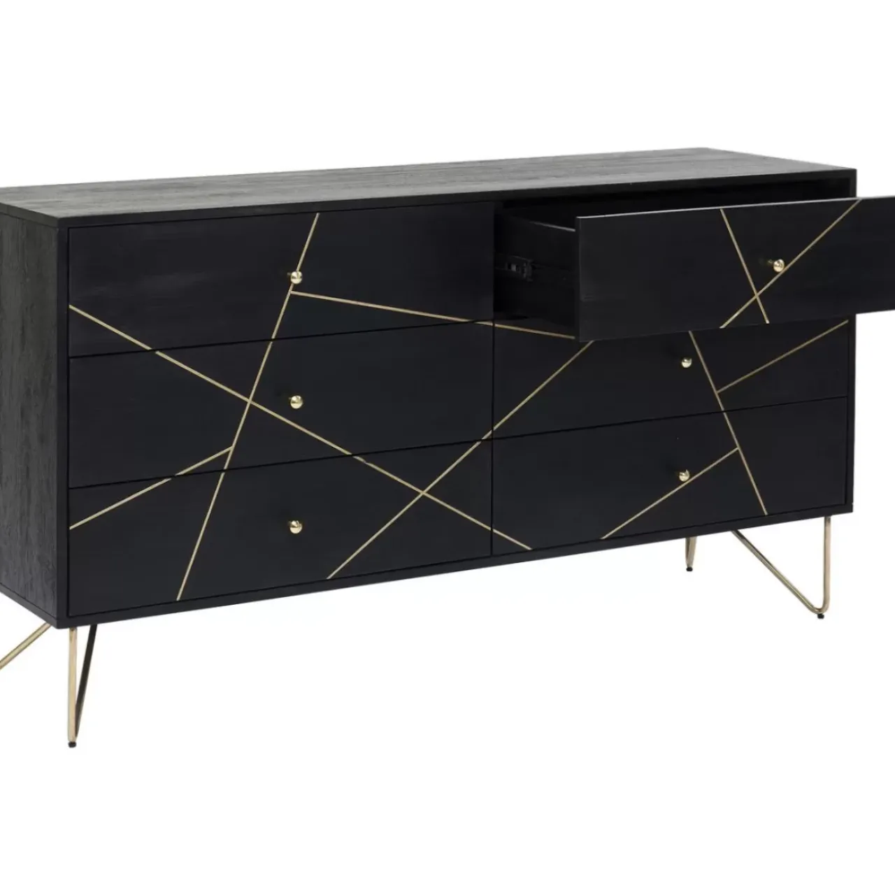 KARE Design Kommoden & Sideboards-Sideboard Gold Vein