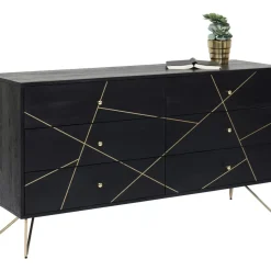 KARE Design Kommoden & Sideboards-Sideboard Gold Vein