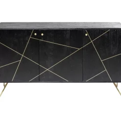 KARE Design Kommoden & Sideboards-Sideboard Gold Vein 3 Turig 145X82Cm