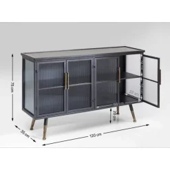 KARE Design Kommoden & Sideboards-Sideboard La Gomera 4 Turen
