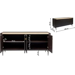 KARE Design Kommoden & Sideboards-Sideboard Milano 180