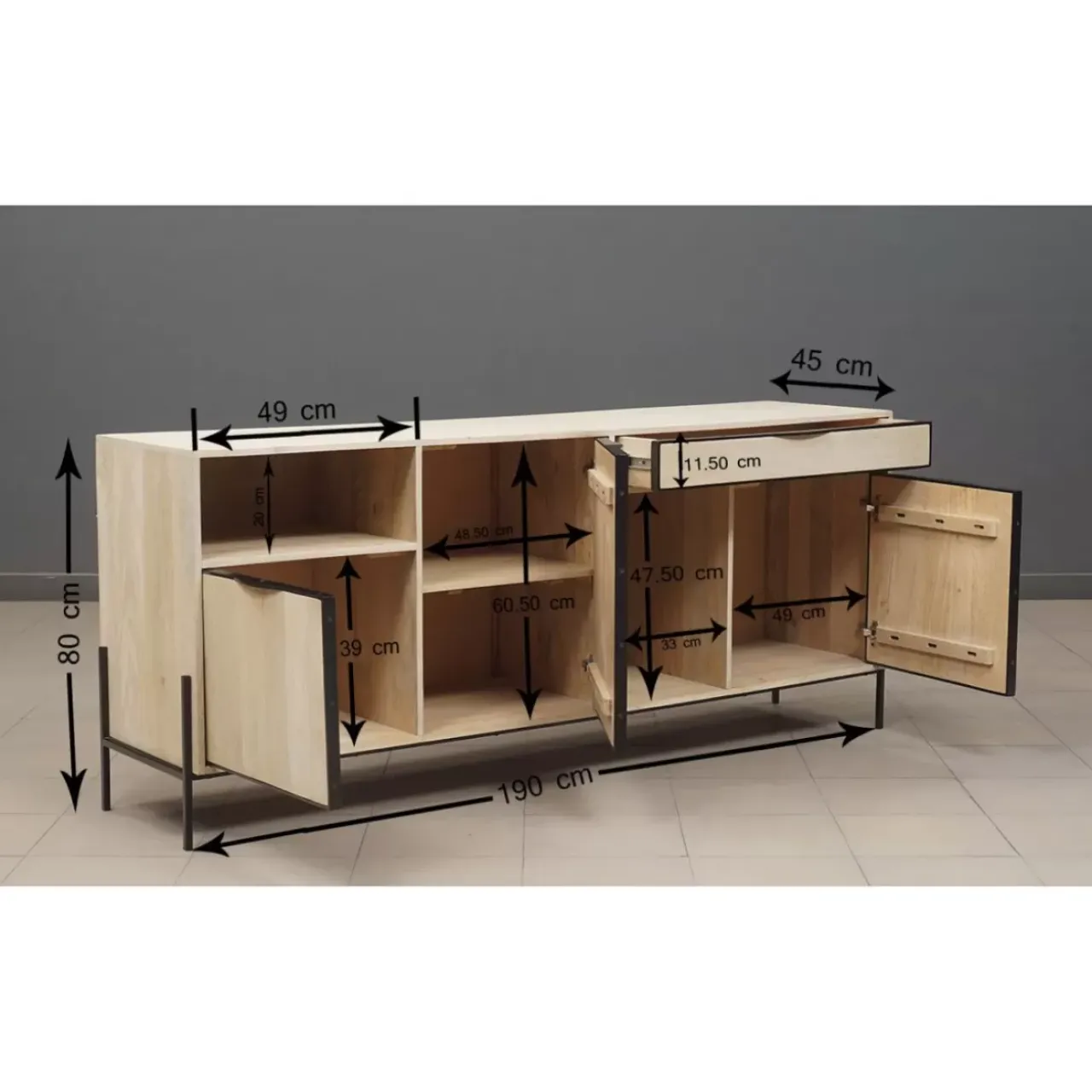 KARE Design Kommoden & Sideboards-Sideboard Modena