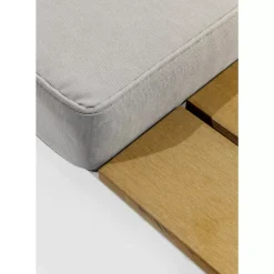 KARE Design Outdoormöbel-Sitzgruppe Holiday Weiss (4-Tlg.)