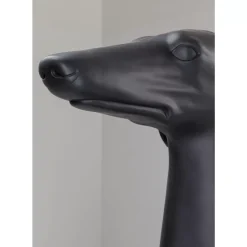 KARE Design Deko & Geschenkartikel-Skulptur Greyhound Oskar Schwarz 180Cm