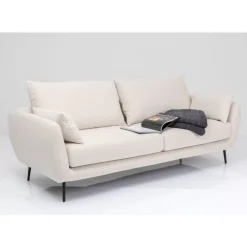 KARE Design Sofas & Couches-Sofa Amalfi 2-Sitzer Creme 219Cm