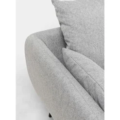 KARE Design Sofas & Couches-Sofa Amalfi 2-Sitzer Grau 219Cm