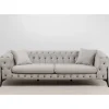 KARE Design Sofas & Couches-Sofa Bellissima 3-Sitzer Beige 240Cm