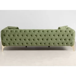KARE Design Sofas & Couches-Sofa Bellissima 3-Sitzer Grun 240Cm