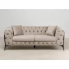 KARE Design Sofas & Couches-Sofa Bellissima 2-Sitzer Velvet Beige 200Cm