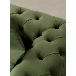 KARE Design Sofas & Couches-Sofa Bellissima 2-Sitzer Velvet Grun 200Cm