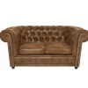 KARE Design Sofas & Couches-Sofa Cambridge 2-Sitzer Vintage Smart