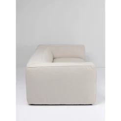 KARE Design Sofas & Couches-Sofa Cubetto 3-Sitzer Creme 220Cm