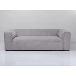 KARE Design Sofas & Couches-Sofa Cubetto 3-Sitzer Hellgrau 220Cm