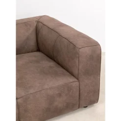 KARE Design Sofas & Couches-Sofa Cubetto 3-Sitzer Taupe 220Cm