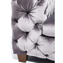 KARE Design Sofas & Couches-Sofa Desire 3-Sitzer Silbergrau